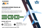 বিমান টিকেট! Sweden to Bangladesh, Saudi, Umrah etc